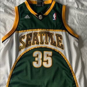 Adidas Seattle Jersey Green White and Gold